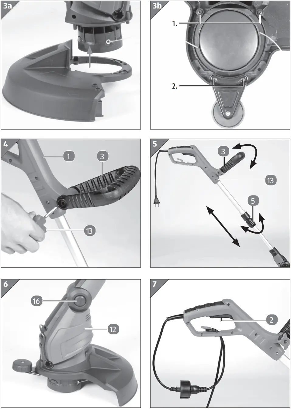 ALDI F ERT 450 1 UK Electric Grass Trimmer - FIG 3