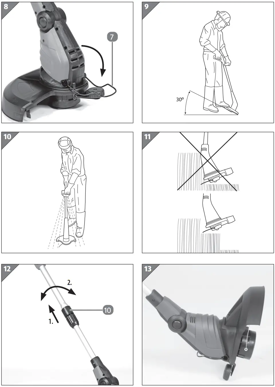 ALDI F ERT 450 1 UK Electric Grass Trimmer - FIG 4