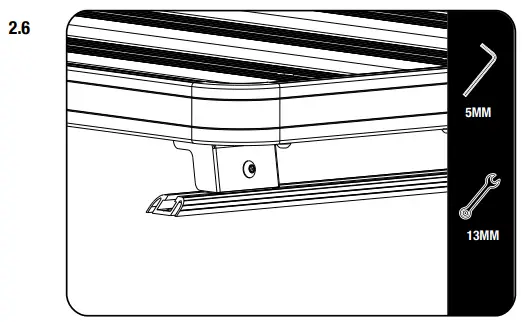 FRONT RUNNER Univ-FR-FASS017 Mounting Foot Set - Fig 8