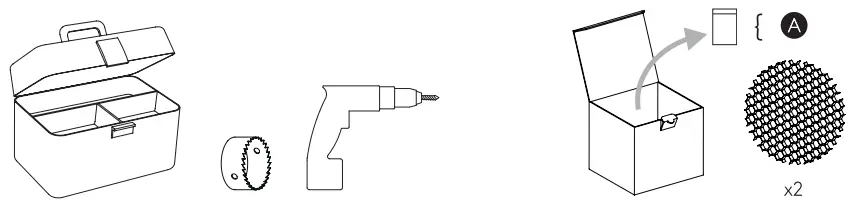 astro 1248021 Trimless Round Twin Adjustable Lamp-fig1