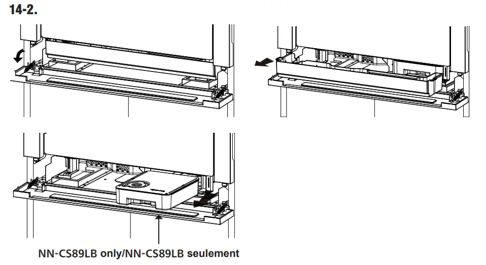Panasonic NN-TK81LC Microwave Oven - 14.2