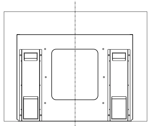 Panasonic NN-TK81LC Microwave Oven -Center Line o