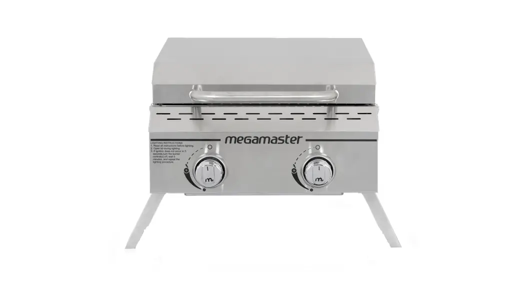 Megamaster 820-0033m 2 Burner Portable Gas Grill Owner's Manual