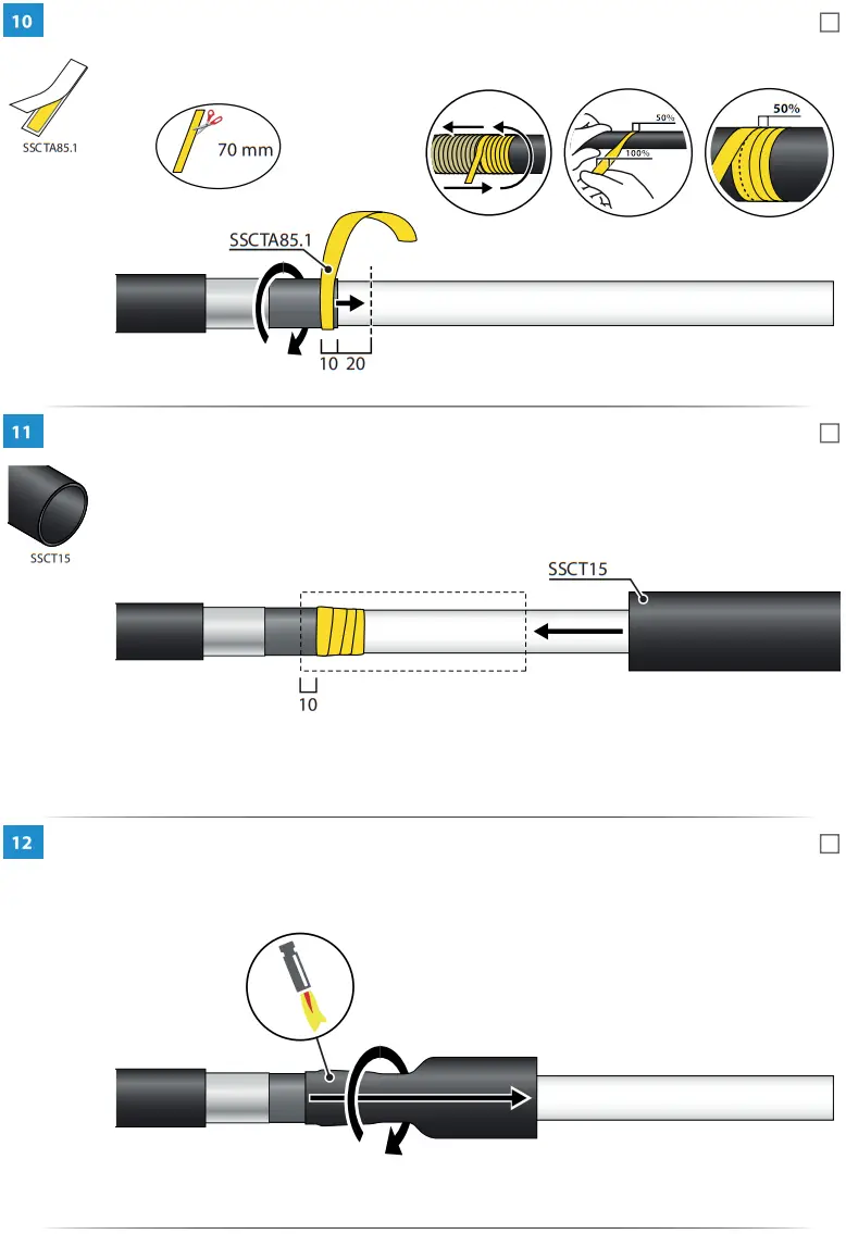 ENSTO HITHW1 2402L Indoor Finish Heat Shrink - FIGURE 4