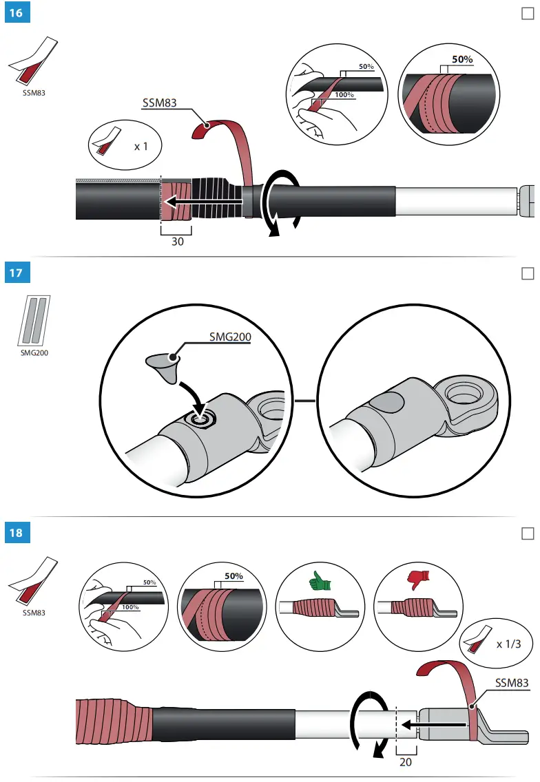 ENSTO HITHW1 2402L Indoor Finish Heat Shrink - FIGURE 7