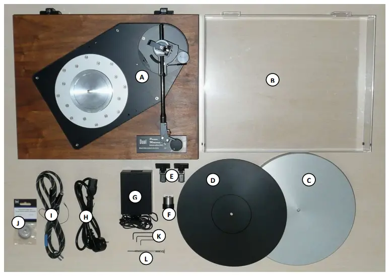 Dual Primus Maximus Direct Drive Turntable - Fig 1