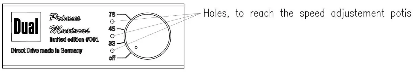 Dual Primus Maximus Direct Drive Turntable - Fig11