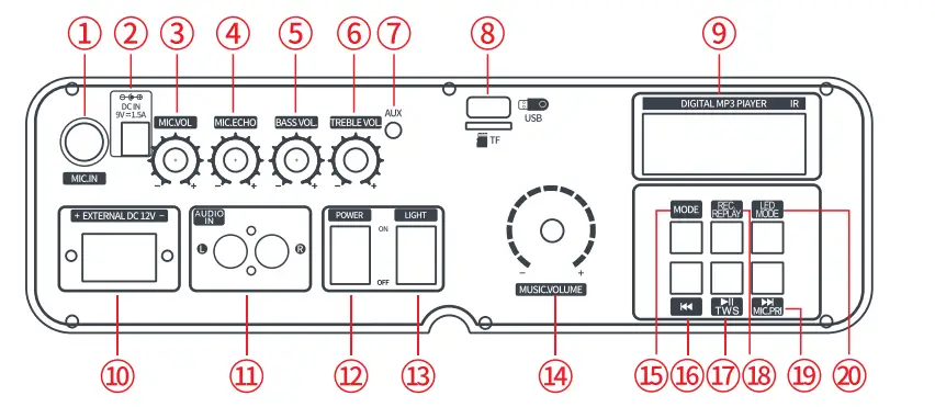 THOMSON QYTM-L628 Mobile Multimedia Speaker (4)
