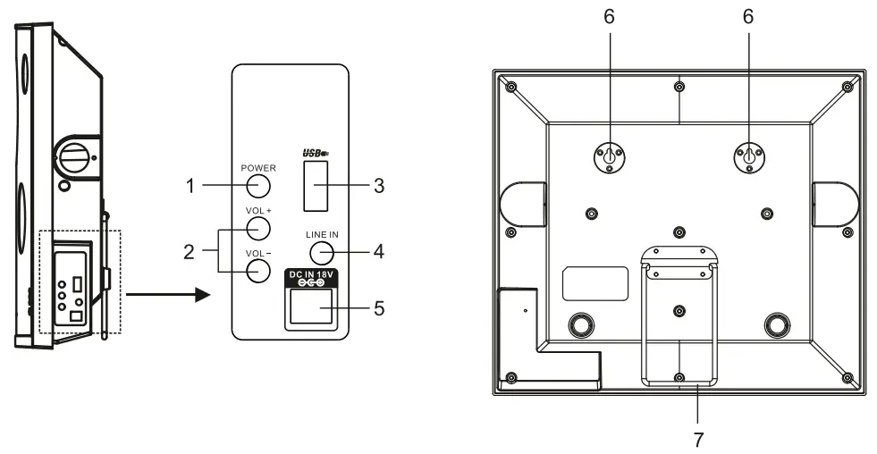 DENVER BTS-650 2.1 ch Speaker with Bluetooth Receiver-fig5