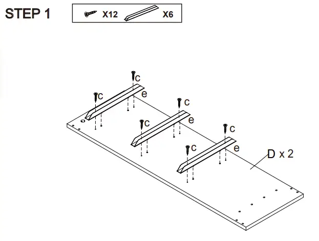 Kmart UNIT WITH 3 TUBS WHITE - Setup 1