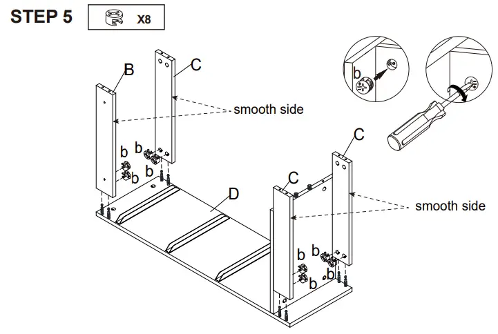 Kmart UNIT WITH 3 TUBS WHITE - Setup 5