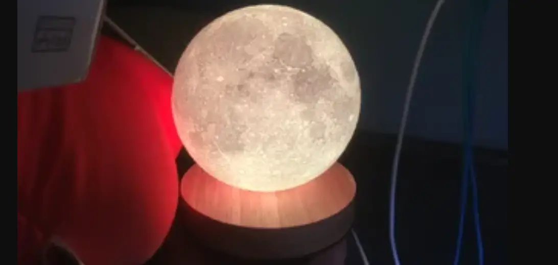 Spralla 18951 3d Moon Lamp User Manual