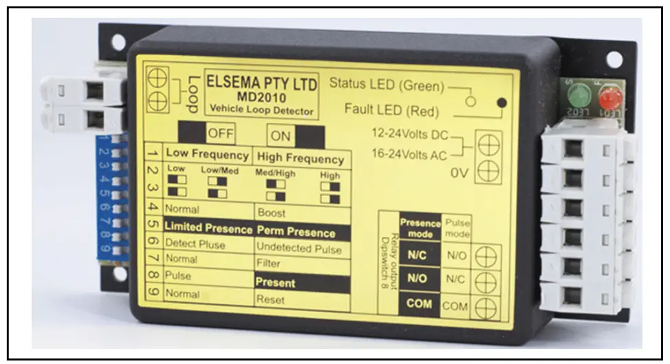 ELSEMA MD2010 Loop Detector