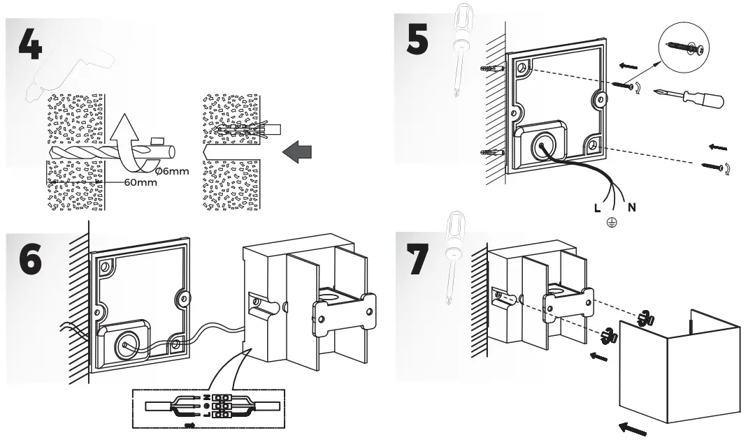 Installation Instructions Illustration