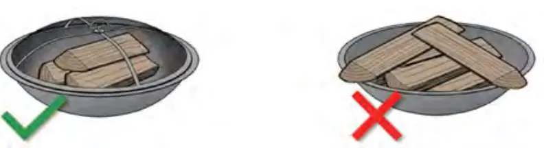 SUNJOY GROUP A301016300 Normandie Stone 26-Inch Round Steel Wood Burning Firepit-fig3