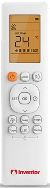 inventor AR Series Air Conditioning System Remote Controller