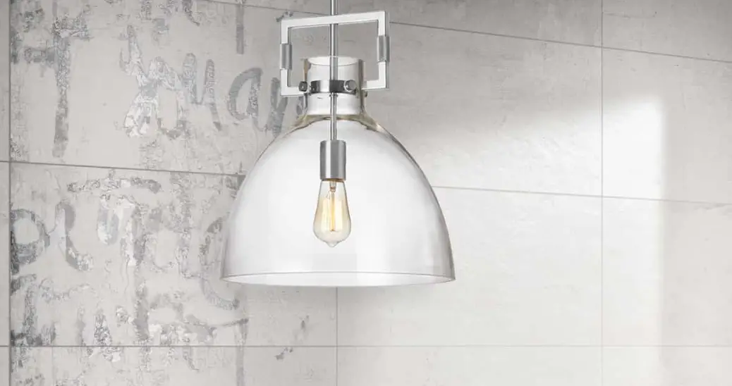 Dainolite Lby-141p Clear Glass Dome Pendant Light Instruction Manual