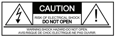 accento ADHA160BT Hybrid Stereo Tube Amplifier - caution