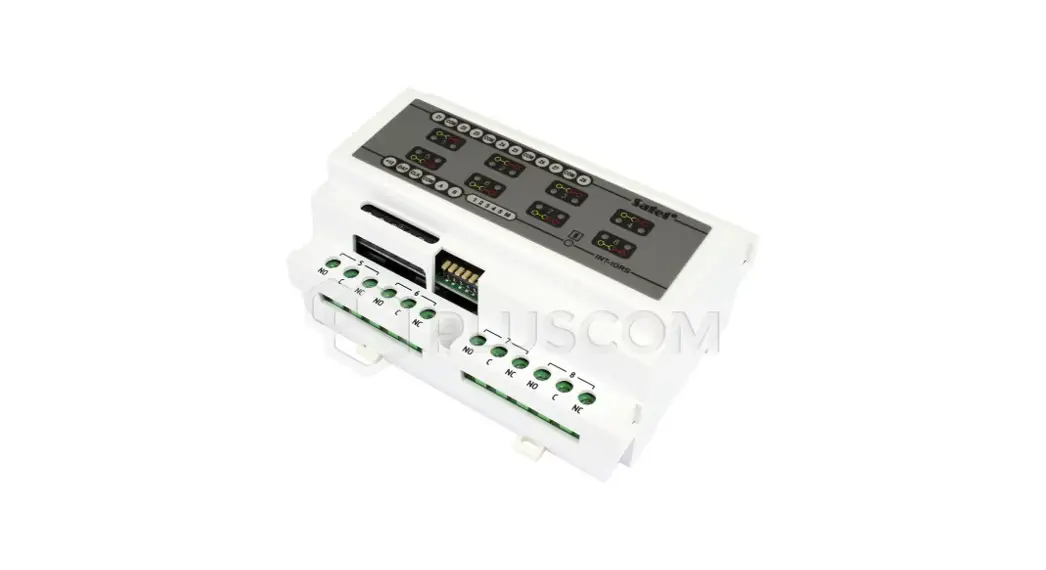 Satel Int-iors Din Rail-mounted Zone And Output Expander User Manual Satel Int-iors Din Rail-mounted Zone And Output Expander User Manual