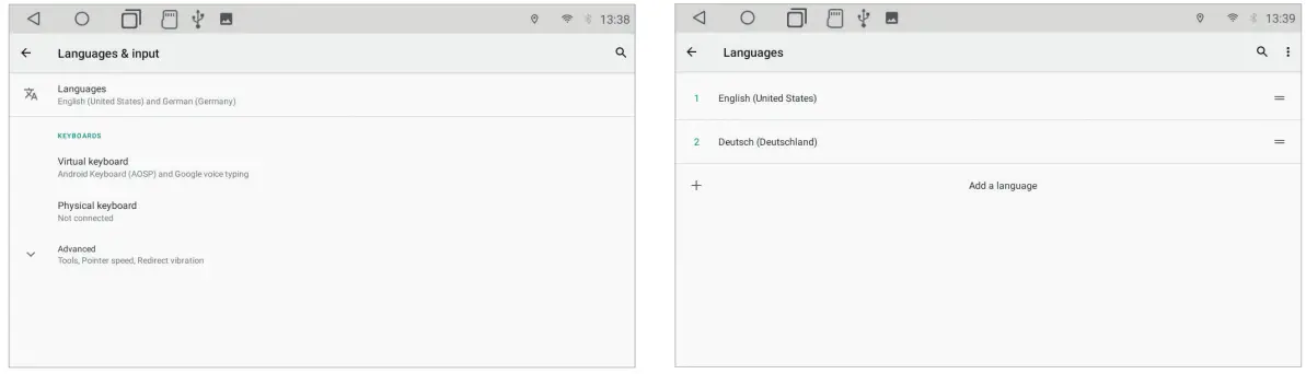 Car Media System VN1061 MA 4G Smart Naviceiver Mobile Internet Ready - Languages & input