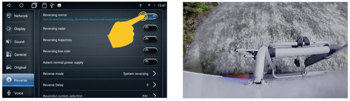 Car Media System VN1061 MA 4G Smart Naviceiver Mobile Internet Ready - Settings