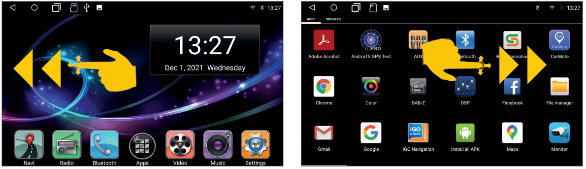 Car Media System VN1061 MA 4G Smart Naviceiver Mobile Internet Ready - freely assignable