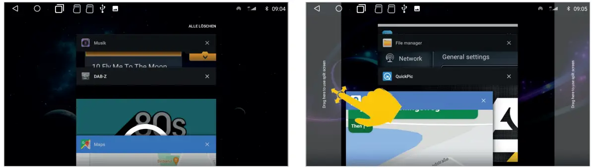 Car Media System VN1061 MA 4G Smart Naviceiver Mobile Internet Ready - seen in this view