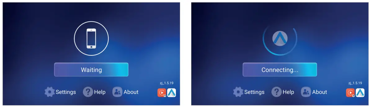 Car Media System VN1061 MA 4G Smart Naviceiver Mobile Internet Ready - smartphone with its charging