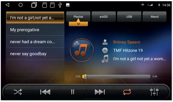 Car Media System VN1061 MA 4G Smart Naviceiver Mobile Internet Ready - storage location