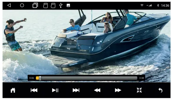 Car Media System VN1061 MA 4G Smart Naviceiver Mobile Internet Ready - storage media