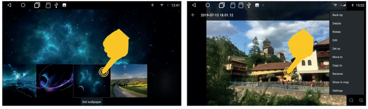 Car Media System VN1061 MA 4G Smart Naviceiver Mobile Internet Ready - wallpaper you want