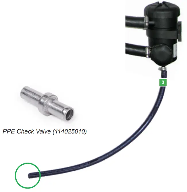 PPE 114025405 Crankcase Breather Filter Kit - fig 12