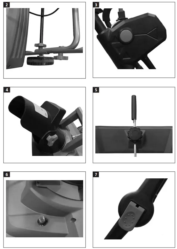 MEEC TOOLS 002781 Electric Snow Blower - Fig 2