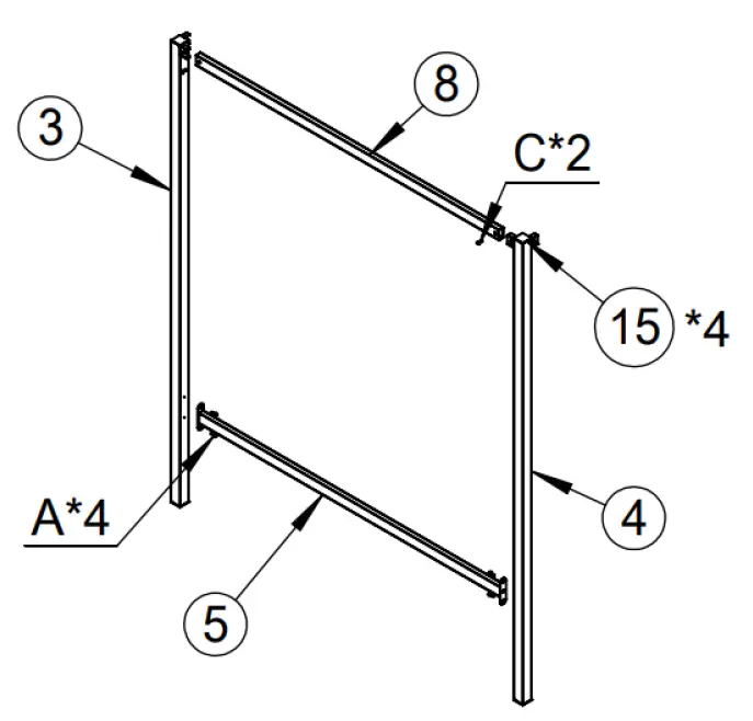 OVELA-OVBOWDMBBDA-Single-Bowden-Canopy-Metal-Bed-FIG-6