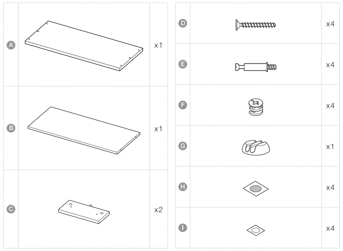 IRIS OHYAMA MS-590S Monitor Stand Shel - fig 1