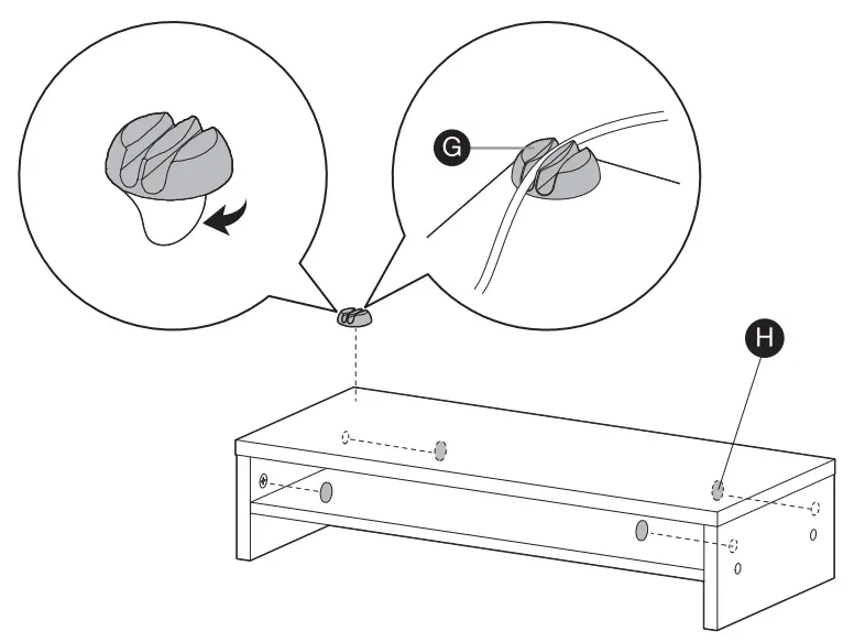 IRIS OHYAMA MS-590S Monitor Stand Shel - fig 5