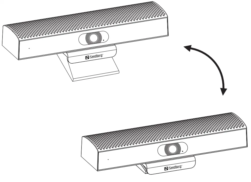 Sandberg All-in-1 ConfCam 1080P HD - Foldable
