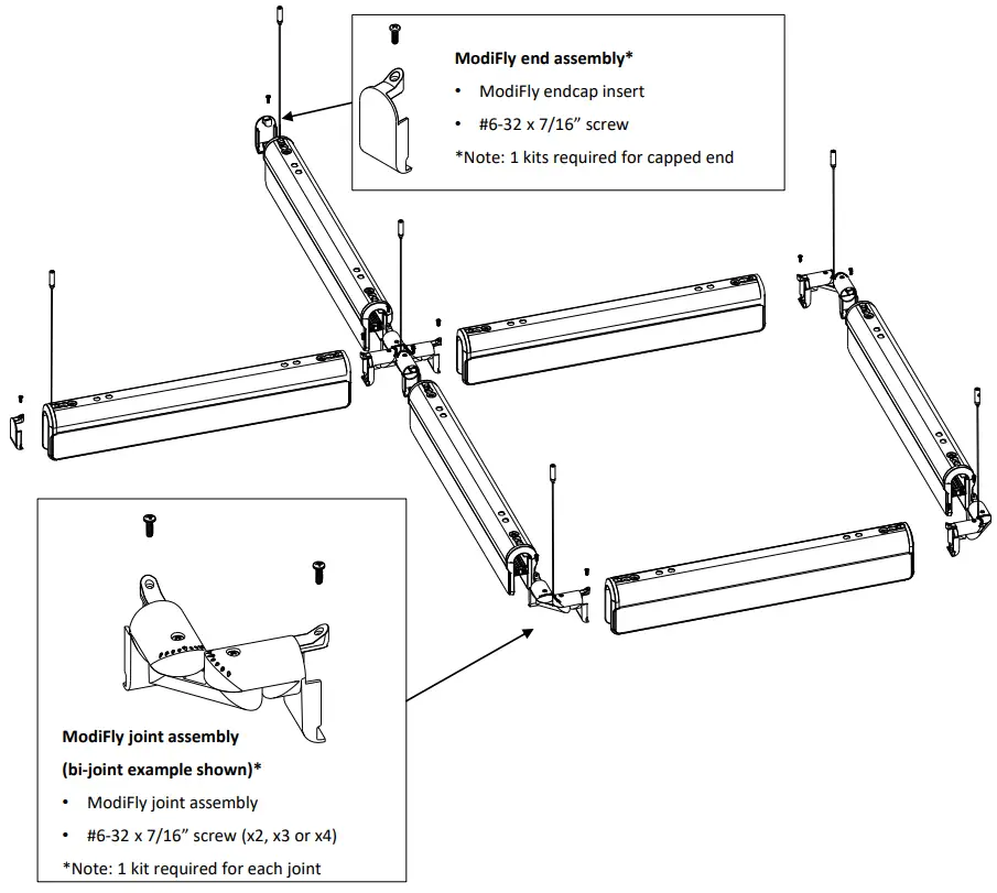 LEDALITE ID-MF0S Linear Suspended - fig 1