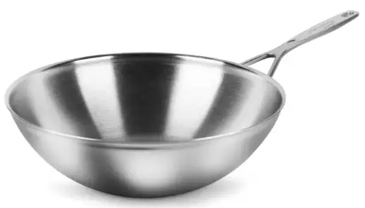 demeyere BELGIUM Stainless Steel Senses 5 Wok Pan