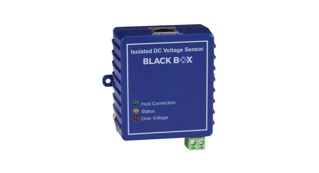 Black Box Eme1d1-005-r2 Isolated Digital Voltmeter User Manual