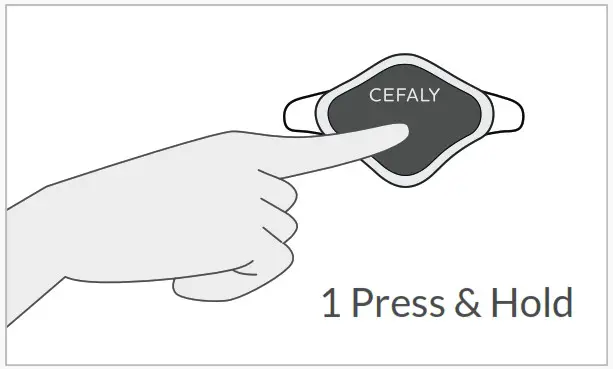 CEFALY ACUTE Dual Enhanced Migraine Treatment and Preventive Kit - Electrode Care 3