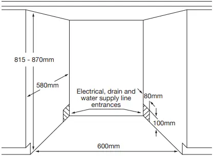 KLEENmaid DW6031 Fully Integrated Dishwasher B1