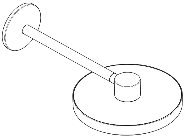 AXOR 48481671 One Showerhead 280 2 Jet with Shower Arm Trim - Cover