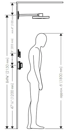 AXOR 48481671 One Showerhead 280 2 Jet with Shower Arm Trim - INSTALLATION SUGGESTIONS 1