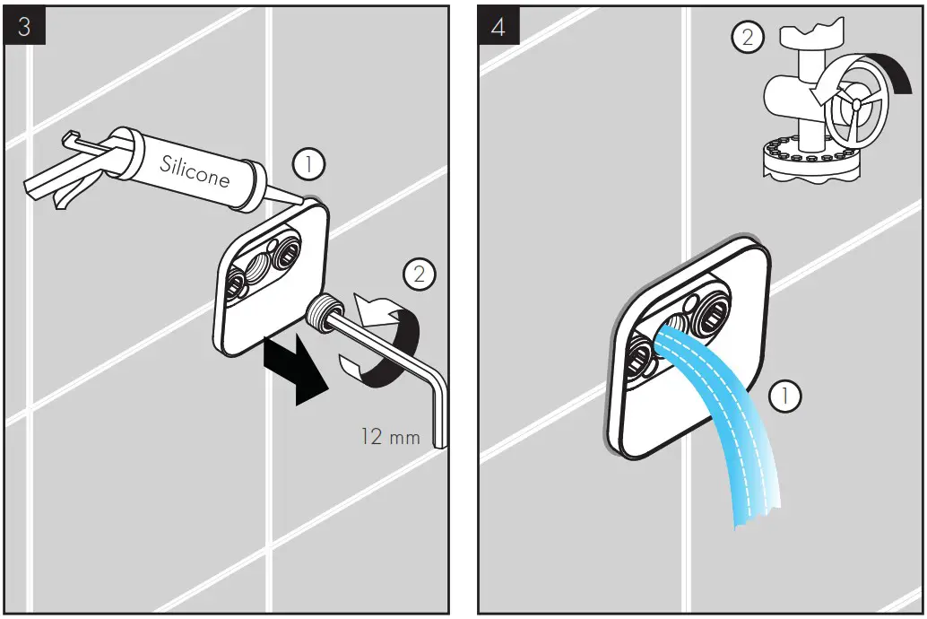 AXOR 48481671 One Showerhead 280 2 Jet with Shower Arm Trim - INSTALLATION SUGGESTIONS 3