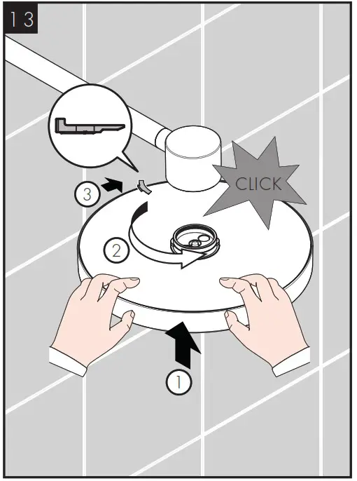 AXOR 48481671 One Showerhead 280 2 Jet with Shower Arm Trim - INSTALLATION SUGGESTIONS 9