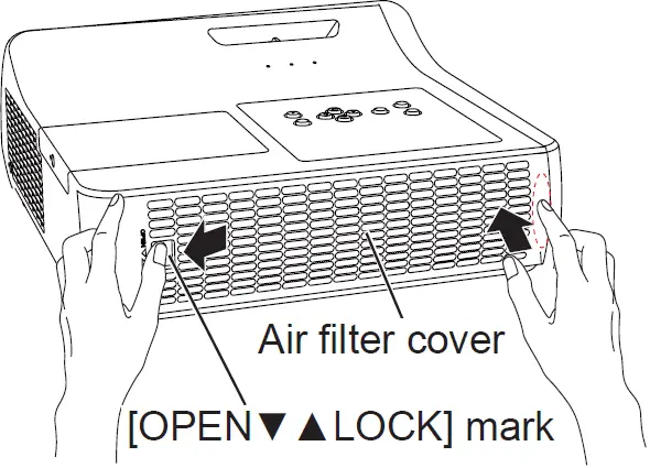 Panasonic ET-RFT100 Replacement Filter Unit 01
