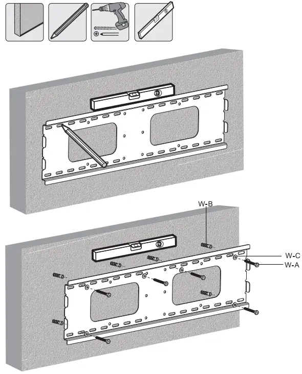 EZYmount-VP-F80-Flat-with-Tilt-TV-Wall-Mount-fig-11