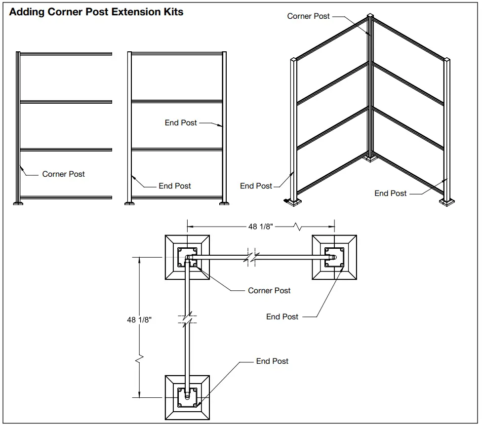 Barrette OUTDOOR LIVING 2X4 Decorative Screen Panel Frame Kit - fig4