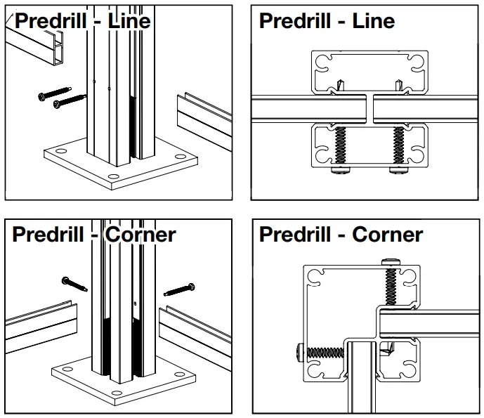 Barrette OUTDOOR LIVING 2X4 Decorative Screen Panel Frame Kit - second1